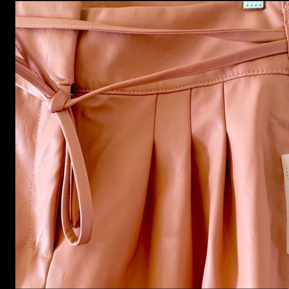 Anthropologie Chelsea Tapered Faux Leather Pants - Picture 8 of 12